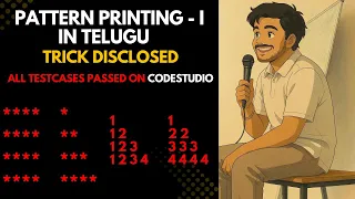 Pattern Printing In Telugu Pattern Printing In Python pythonman