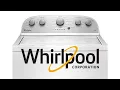 Why is my Whirlpool washer sense done and lid lock flashing