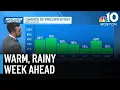 Boston s weather forecast calls for warm rainy week