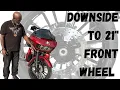 Why You SHOULD NOT put 21 wheels on your Harley