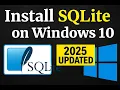 How to Install SQLite3 on Windows 10 in 2 Minutes 2025 Step-by-Step Guide for Beginners