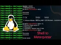 Shell To Meterpreter - Metasploit