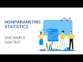One Sample Sign Test Tutorial