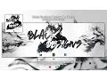 Ink Black Twitter Header Speedart