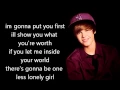Download Lagu One Less Lonely Girl (Acoustic)- Justin Bieber