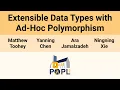 POPL 26 Extensible Data Types with Ad-Hoc Polymorphism