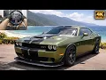 Dodge Challenger srt Hellcat Forza Horizon 5 Thrustmaster TX gameplay Steeringwheel
