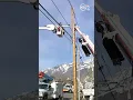 Dump truck driver flees after causing a power outage in a Utah neighborhood