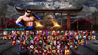 Mortal Kombat Project Powered Ultimate Patch 2 3 Johnny Cage Playthrough 
