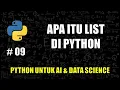 Mengenal List di Python - Belajar Python Untuk AI Data Science