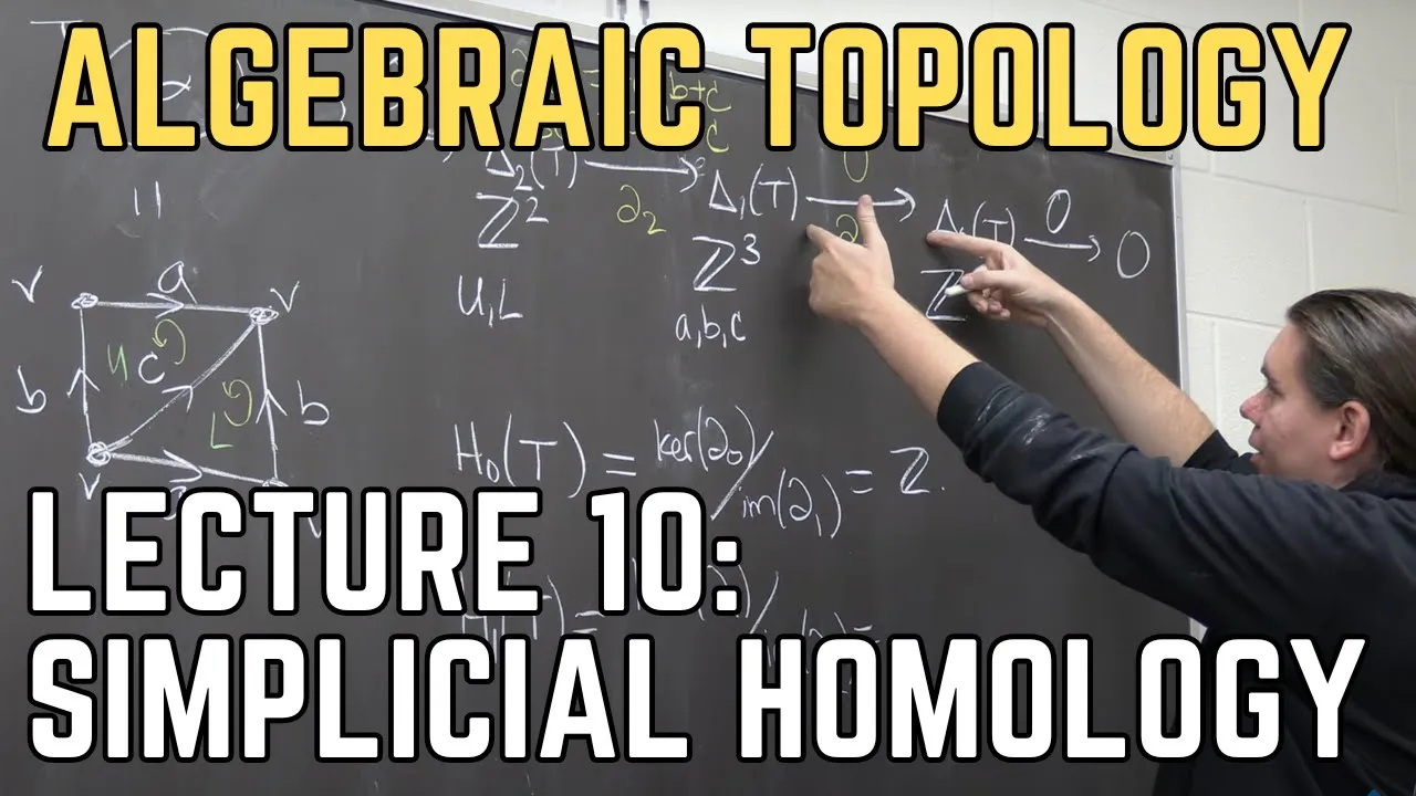 Algebraic Topology 10: Simplicial Homology