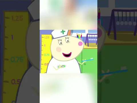 A Peppa Pig mostra como escovar os dentes corretamente! 🦷