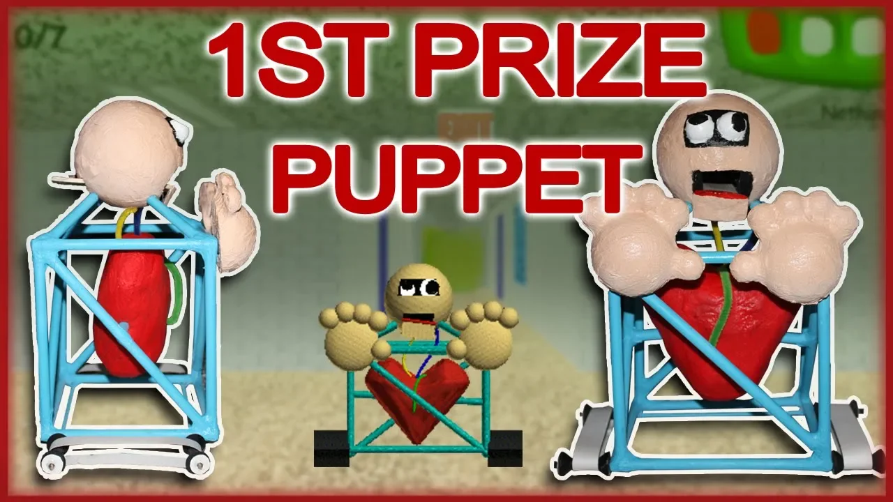 How to Make: 1st Prize Puppet (Baldi's Basics in Education and Learning)