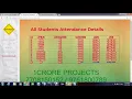 Attendance Management Using QR Code In Java UPDATED -1Crore Projects