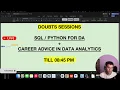 Live SQL Python Doubts Sessions