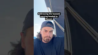 Addressing the tsunami warning in Hawaii