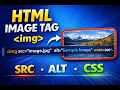 HTML Image Tag Explained SRC ALT Height Width CSS Border