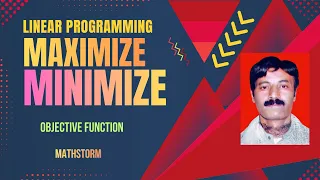 LINEAR PROGRAMMING LINEAR OPTIMIZATION OPTIMAL SOLUTION MAXIMIZE MINIMIZE