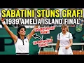 1989 Amelia Island tournament Gabriela Sabatini Championship Points