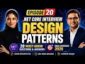 20 NET Core Design Patterns Every Developer Must Know Mock Interview 2026 Ep 20