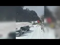 Fiery multi-vehicle crash closes part of I-81 in Schuylkill County