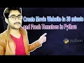 CREATE MOVIE WEBSITE IN 30 MINUTES IN PYTHON -