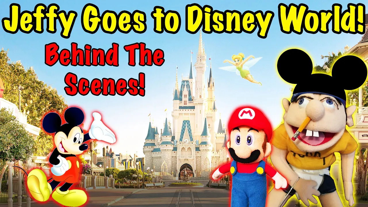 Jeffy Goes TO DISNEY WORLD!!! BTS