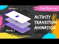 Activity Transition Animation