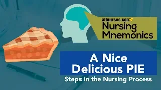 Nursing Mnemonics A Nice Delicious PIE - Steps in the Nursing Process