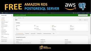 Creating an Amazon RDS PostgreSQL Server for Free