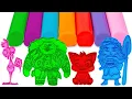 Download Lagu Create Moana Characters with Play Doh Molds | Learn Colors | Preschool Toddler Toy Learning Video