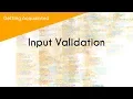 Scratch Programming - Input Validation
