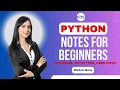 Python Complete Tutorial in Hindi Variables Data Types Input Functions Python for Beginners