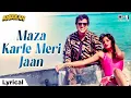 Download Lagu Maza Karle Meri Jaan Lyrical - Andolan | Govinda, Mamta Kulkarni | Bali Brahmbhatt | 90s Hindi Song