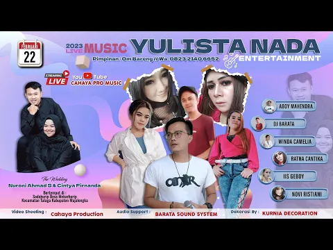 Download MP3 [LIVE] OM. Yulista Nada - Pernikahan Nuroni & Cintya - Mekarhurip, #SIANG