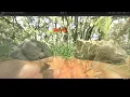 blue-noise vs bayer matrix dithering walk test