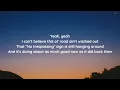 Sam Hunt - Water Under The Bridge (Lyrics)