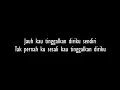Download Lagu Adista Feat Wanna Ali - Di Tinggal Lagi Lirik