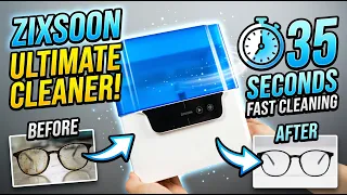 Never Clean Your Glasses WRONG Again! Zixsoon Glasses Cleaner Review!