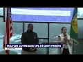 Augusta Mayor Garnett Johnson holds press conference on winter storm preparation