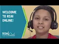 Welcome to RSM Online