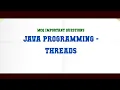 JAVA Programming - Threads MCQ Questions