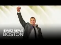 Rob Gronkowski reacts to being selected for Patriots Hall of Fame