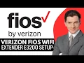 Verizon Fios WiFi Extender E3200 Setup 2026 Step By Step