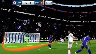 DLS 26 | PORTUGAL vs JAPAN | World Cup in Dream League Soccer 2026 Gameplay