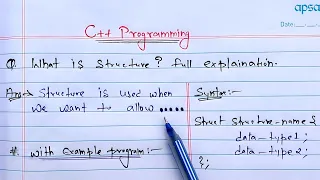 C Structures struct Learn Coding