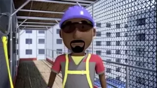 Animação trabalho em altura