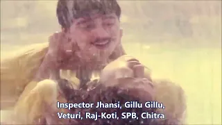 veturi gari paata ii inspector jhansi ii gillu gillu ii raj koti ii s p b ii chitra
