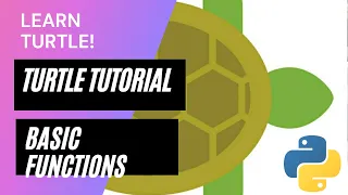 Python Turtle Graphics Tutorial - Basic functions and setting up GUI