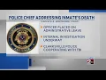 Clarksville police chief addressing inmate s death